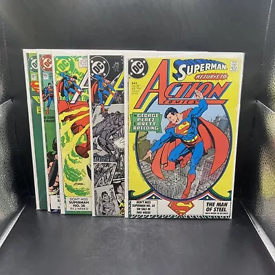 Buy Dc Action Comics (1988-1989) #643 645 647 662 & 687.  (b51)(20) • 12.06£