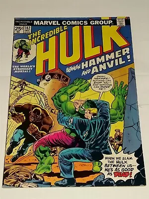 Buy Hulk Incredible #182 Fn- (5.5) December 1974 Wolverine Marvel Comics ** • 249.99£