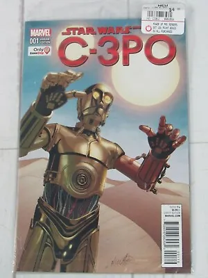 Buy Star Wars Special: C-3PO #1 June 2016 Marvel Comics Gamestop Exclusive  • 14.38£