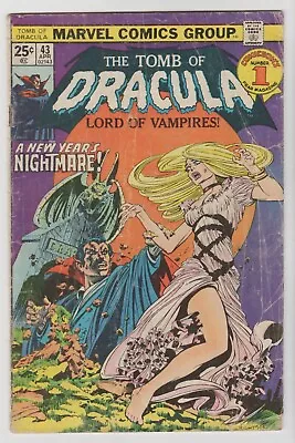 Buy Tomb Of Dracula  #43  ( Vg   4.0  )  Lord Of Vampires  Wrightson Cover • 10.28£