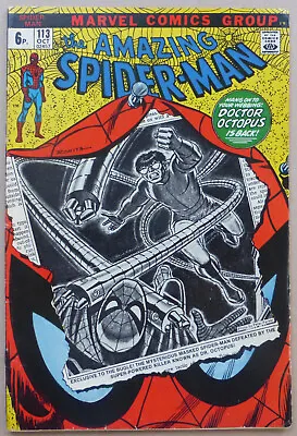 Buy The Amazing Spider-man #113, Great Romita Cover Art, High Grade Vf-. • 70£
