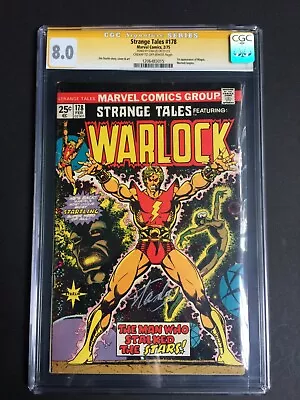 Buy Strange Tales #178 1st Appearance Magus! Signed Stan Lee CGC SS 8.0 1206483015 • 2,200£