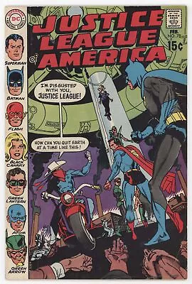 Buy Justice League Of America 78 DC 1970 FN VF Superman Batman Flash Green Lantern A • 30.82£