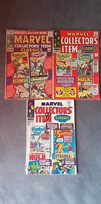 Buy Marvel Collectors Item(Classics)x3 Vintage Comics(1965-67)Pre-owned,Used,Rare  • 1.99£