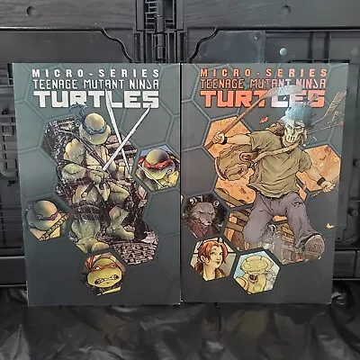 Buy Teenage Mutant Ninja Turtles Micro-Series Volume 1 & 2 IDW TPB Lot Erik Burnham • 15.80£