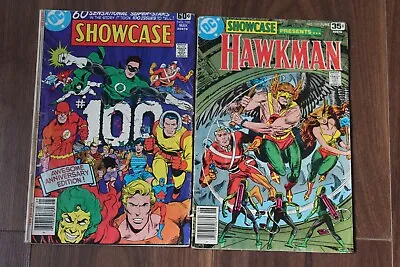 Buy DC Showcase 100 101 - 2 Comic Set Lot Rare 1978 Bargain Hot Fun Key Hawkman Team • 7.99£