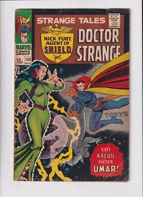 Buy Strange Tales (1951) # 150 UK Price (3.5-VG-) (708375) Umar 1966 • 31.50£