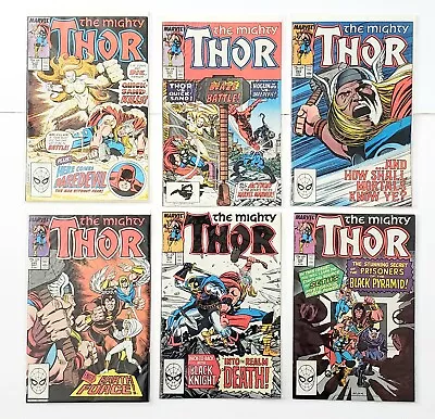 Buy The Mighty THOR Issues #392-396 & 398 Marvel Comic Book LOT DareDevil Copper Age • 11.91£