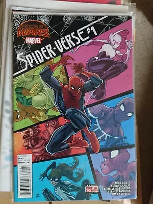 Buy Spider-Verse 1 Marvel Comics 2015 ( Secret Wars / Spiderman ) • 1.99£