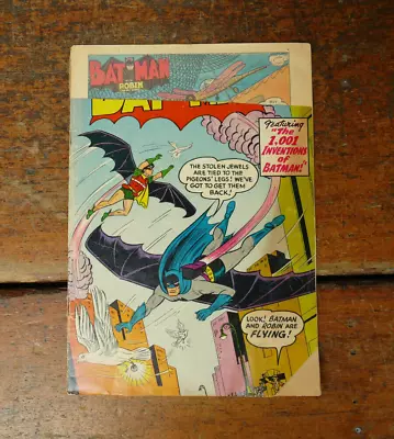 Buy Batman #109 Silver Age 1957 Flying Batman Cover By Sheldon Moldoff • 47.91£