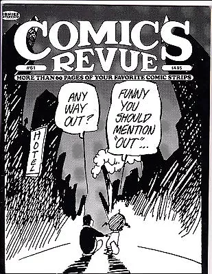 Buy Comics Revue No 61-1991-Strip Reprints-  Bloom County Cover!    • 4.79£