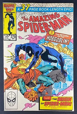 Buy Amazing Spider-Man (1963) #275 NM (9.4) Hobgoblin Rose Kingpin App Ron Frenz • 19.98£