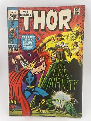 Buy Mighty Thor 188 Marvel Comic 1971 VF High Grade Stan Lee Buscema • 15.80£