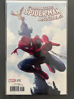 Buy Amazing Spider-Man Annual #1 Marvel Comics (2014) Valdos Variant Cover • 7.95£