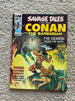 Buy Savage Tales #3 Bronze Age Marvel Comic Book • 20.55£