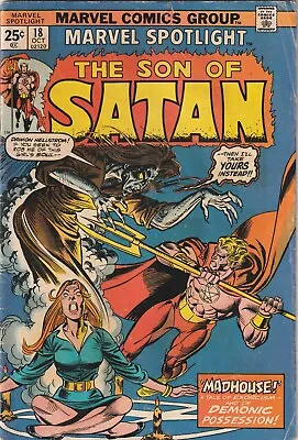 Buy Marvel Spotlight #18 (1974) Son Of Satan  Low Grade • 1.58£