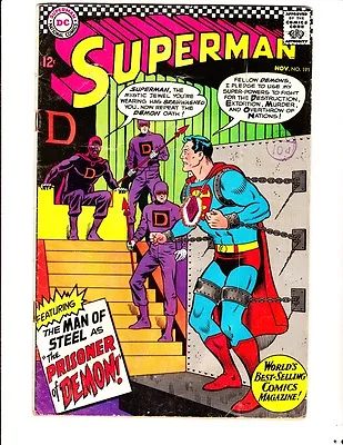 Buy Superman 191 (1966): FREE To Combine- In Good+  Condition • 7.14£