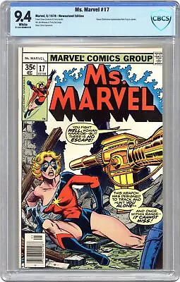 Buy Ms. Marvel #17 CBCS 9.4 Newsstand 1978 21-241B38B-019 • 83.01£
