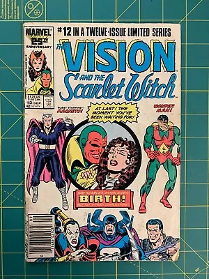 Buy The Vision And The Scarlet Witch #12 - Sep 1986 - Vol.2 - Major Key - (1131A) • 4.30£
