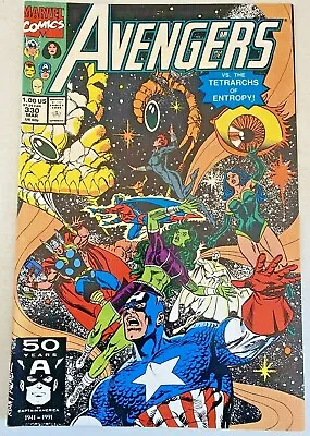 Buy Avengers.  No. 330  Vintage 1991.   Vfn+ Condition • 9.99£