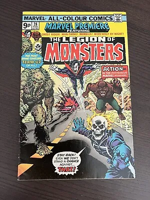 Buy Marvel Premiere #28 First Appearance Legion Of Monsters 1976 • 149.95£