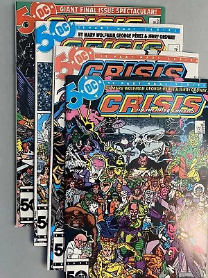 Buy Crisis On Infinite Earths Lot Of 4 (9 - 12), High Grade, DC 1986, George Perez • 17.23£