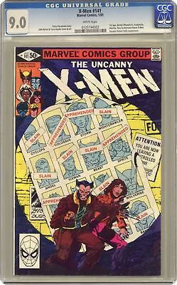 Buy Uncanny X-Men #141D Direct Variant CGC 9.0 1981 0125194002 1st Rachel Summers • 233.24£