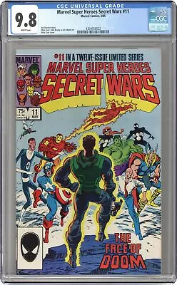 Buy Marvel Super Heroes Secret Wars #11D CGC 9.8 1985 4304058022 • 147.91£