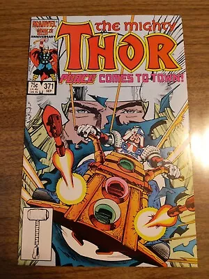 Buy The Mighty Thor #371 (marvel 1986) Vf/nm 1st. Appearance Justice Peace • 8.69£