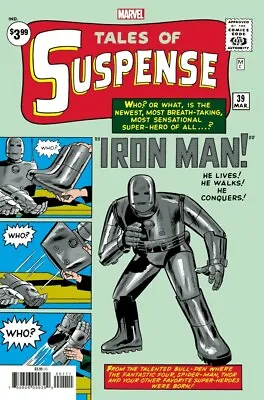 Buy Tales Of Suspense #39 (Facsimile Edition / 1st Iron Man  / 1963 / NM) • 19.95£