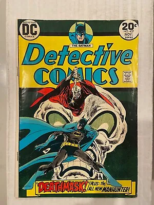Buy Detective Comics #437 Comic Book Reintroduction Of Manhunter • 8.66£