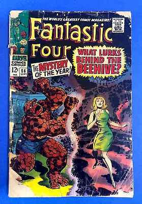 Buy Fantastic Four #66 Comic Book 1st App HIM Warlock 1967 Low Grade Fair • 11.99£