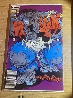 Buy Incredible Hulk #345 🔑 Todd McFarlane Grey Hulk Cover Marvel 1988 • 27.71£