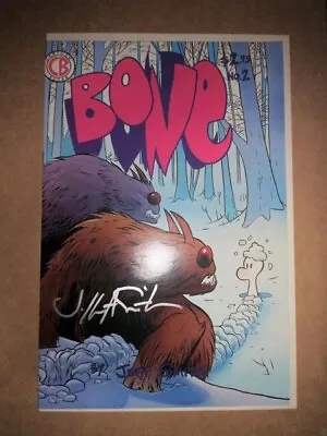 Buy Signed With Sketch By Jeff Smith BONE #2 1st Printing  1st App Thorn High Grade  • 551.85£
