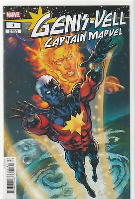 Buy Genis-vell Captain Marvel #1 (2022) Dan Jurgens Variant ~ Unread Nm • 2.37£