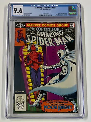 Buy Amazing Spider-man #220. Sept 1981. Marvel. 9.6 Cgc. White Pages! Moon Knight! • 175£