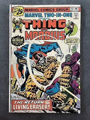 Buy Marvel Two-In-One The Thing & Morbius #15 The Return Of The Living Eraser! VG+ • 3.95£