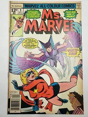 Buy Ms. Marvel #9 (1977) Vg Pence Copy Marvel • 14.95£