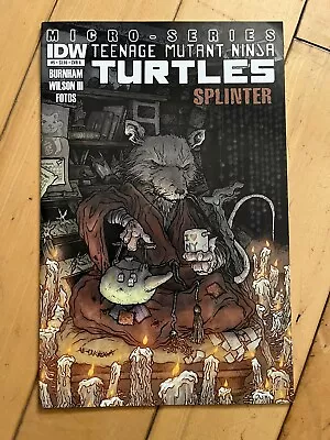 Buy Teenage Mutant Ninja Turtles Micro- Series 5 Splinter Cover A IDW Comics NM • 5.85£