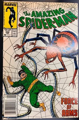 Buy Amazing Spider-Man #296 Newsstand KEY Unofficial Cameo App. Spider-Cop (VF+) • 15.81£