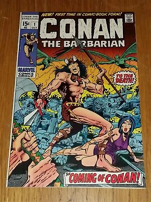 Buy Conan The Barbarian #1 Nm- (9.2) October 1970 1st App Marvel Silver Age Comics** • 899.99£