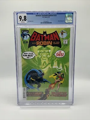 Buy Batman #232 CGC 9.8 Neal Adams 1st Ra's Al Ghul O'Neil Facsimile Reprint 2019 NM • 119.93£