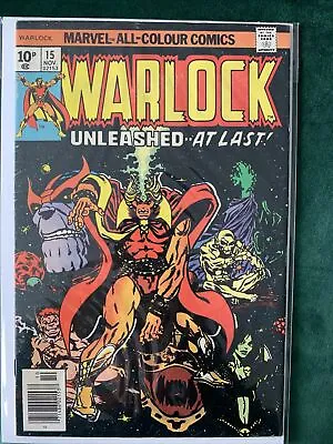 Buy Marvel Comics Warlock #15 Bronze Age • 10.99£