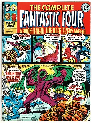 Buy The Complete Fantastic Four Comic #8 16th November 1977 Marvel UK - Combined P&P • 1.75£