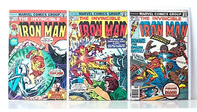 Buy Marvel Comics - Iron Man : #75, 77, 89, 134, 135, 140, 153, 155, 160. • 14.99£