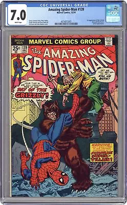 Buy Amazing Spider-Man #139 CGC 7.0 1974 4074073001 • 65.95£