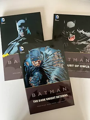 Buy DC Comics BATMAN 75th Anniversary Set NM Hush, Dark Knight Court Owls TPB • 19.99£