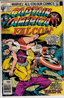 Buy Captain America And The Falcon #211 Marvel Comics • 4.99£