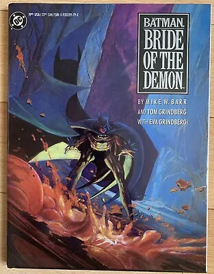 Buy Batman: Bride Of The Demon Hardback HB DC Comics 1991 Graphic Novel 1st Edition • 10.99£