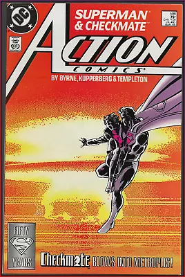 Buy Action Comics #598 (1988) 1st Checkmate Task Force X Superman Key Dc 9.2 Nm- • 6.39£